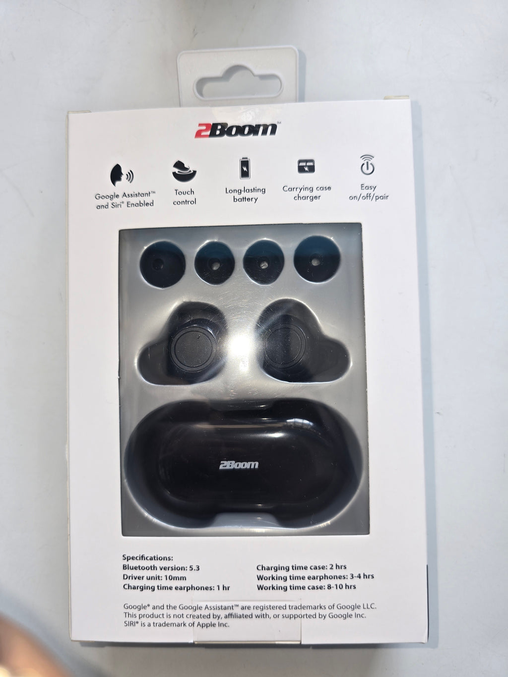 2Boom Wireless Bluetooth Earbuds